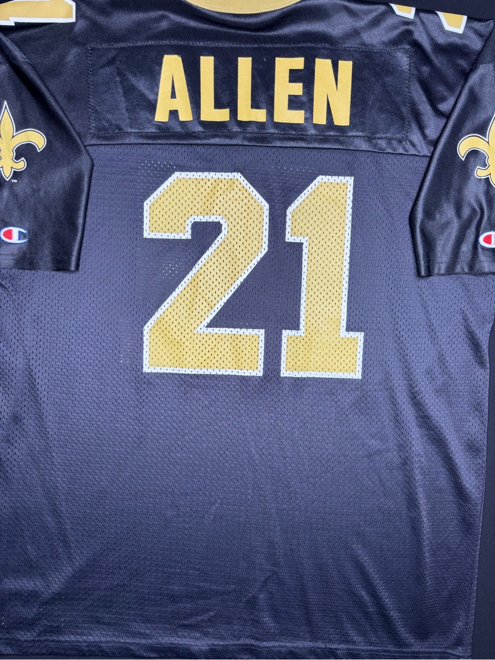 New Orleans Saints Eric Allen Champion Football Jersey Size: 52